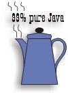 99% pure Java logo